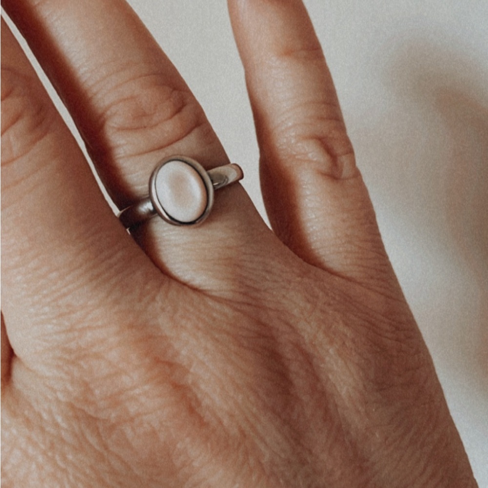 Pink Opal ring